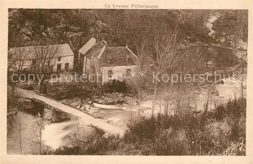 AK / Ansichtskarte Crozant Le Moulin de la Folie Crozant