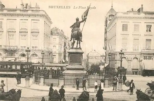 AK / Ansichtskarte Bruxelles_Bruessel La Place Royale Bruxelles_Bruessel