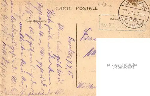 AK / Ansichtskarte Roosebeke De Kerk Roosebeke