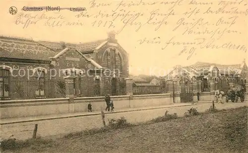 AK / Ansichtskarte Comines_Hainaut Hopital Comines Hainaut