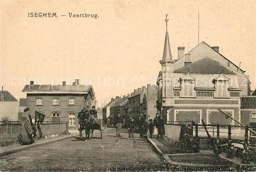 AK / Ansichtskarte Iseghem_Flandre Vaartbrug Iseghem_Flandre