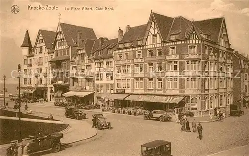 AK / Ansichtskarte Knocke Zoute La Place Albert Cote Nord Knocke Zoute