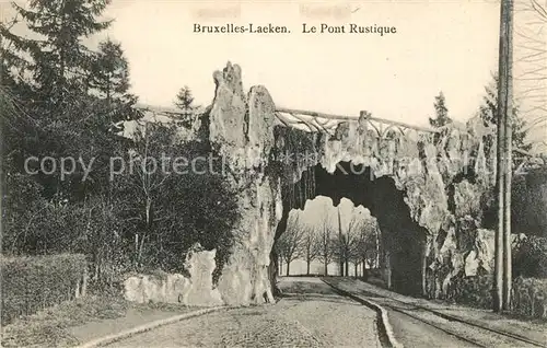 AK / Ansichtskarte Laeken Le Pont Rustique Laeken