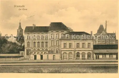 AK / Ansichtskarte Dixmude La Gare Dixmude
