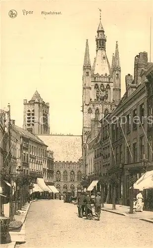 AK / Ansichtskarte Yper Rijselstrat Yper