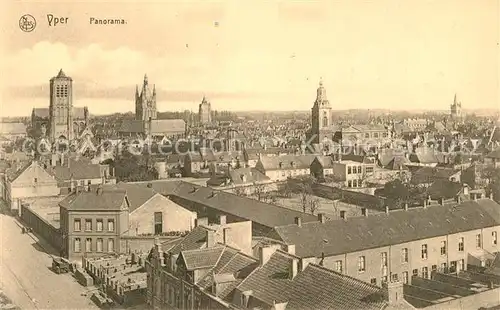 AK / Ansichtskarte Yper Panorama Yper