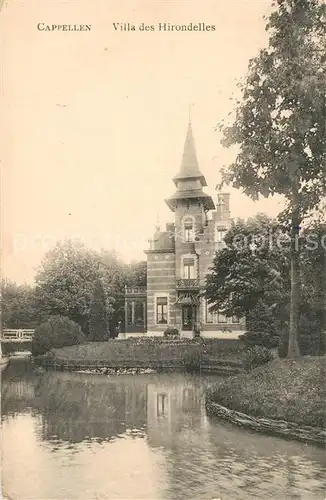 AK / Ansichtskarte Capellen_Antwerpen Villa des Hirondelles 