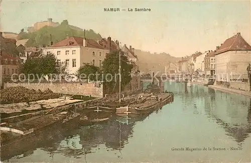 AK / Ansichtskarte Namur_sur_Meuse La Sambre  Namur_sur_Meuse