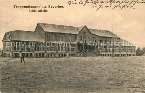 AK / Ansichtskarte Beverloo Soldatenheim Beverloo