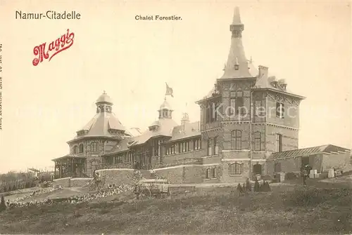 AK / Ansichtskarte Namur_sur_Meuse Citadelle Chalet Forestier Namur_sur_Meuse
