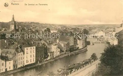 AK / Ansichtskarte Namen De Samber en Panorama Namen