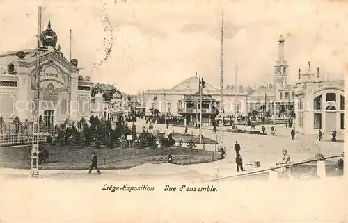 AK / Ansichtskarte Liege_Luettich Exposition Universelle Vue d ensemble Liege Luettich