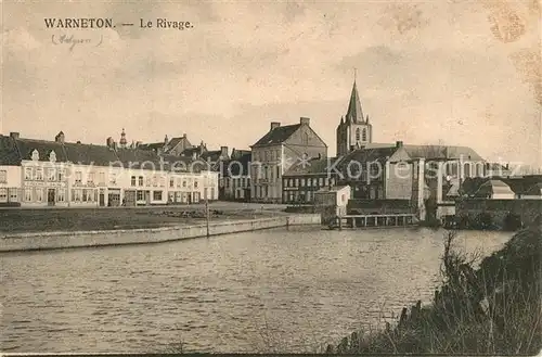 AK / Ansichtskarte Warneton_Hainaut le Rivage Warneton Hainaut