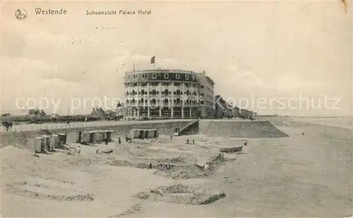 AK / Ansichtskarte Westende Schoonzicht Palace Hotel Westende