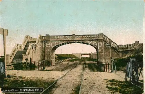 AK / Ansichtskarte Zeebrugge Les Nouveaux Ponts Zeebrugge