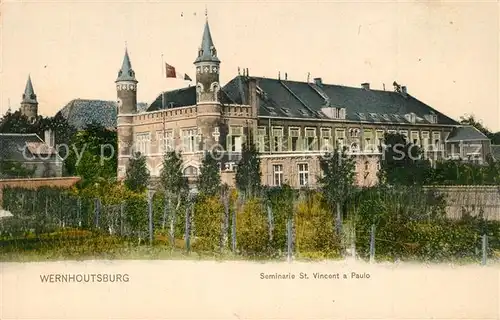AK / Ansichtskarte Zundert Wernhoutsburg Seminarie St Vincent a Paulo Zundert