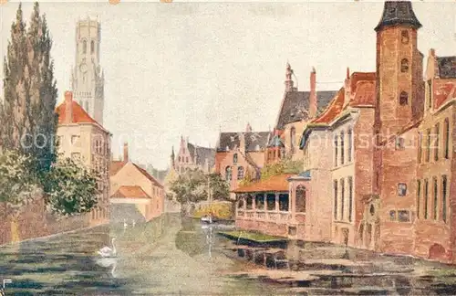 AK / Ansichtskarte Brugge De Rozenhoefdkaai Brugge