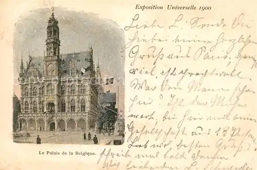 AK / Ansichtskarte Bruxelles_Bruessel Le Palais de la Belgique Bruxelles_Bruessel