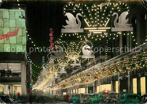 AK / Ansichtskarte Bruxelles_Bruessel Les Ferries lumineuses Rue Neuve Bruxelles_Bruessel