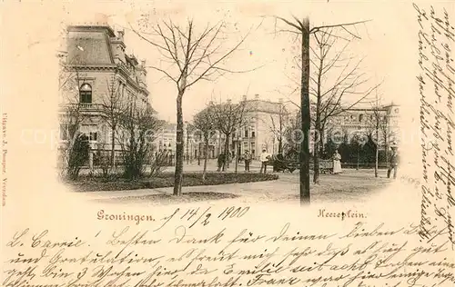 AK / Ansichtskarte Groningen Heereplein Groningen