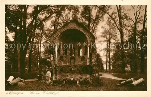 AK / Ansichtskarte Nijmegen Ruine Valkhof Nijmegen