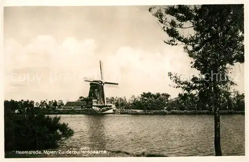 AK / Ansichtskarte Heemstede Molen Zuiderbuitenspaarne Windmuehle Heemstede