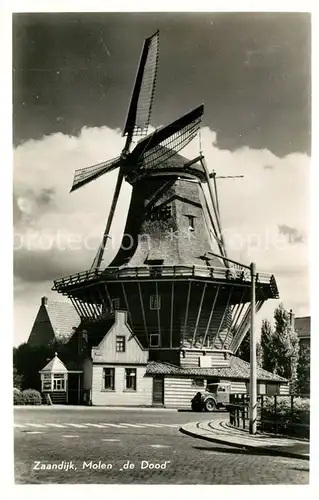 AK / Ansichtskarte Zaandijk Molen de Dood Windmuehle Zaandijk