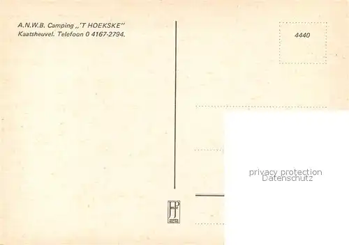 AK / Ansichtskarte Kaatsheuvel A.N.W.B. Camping  T Hoekske Kaatsheuvel
