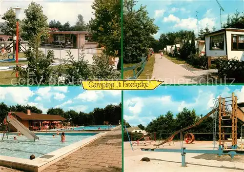 AK / Ansichtskarte Kaatsheuvel A.N.W.B. Camping  T Hoekske Bungalows Freibad Kinderspielplatz Kaatsheuvel