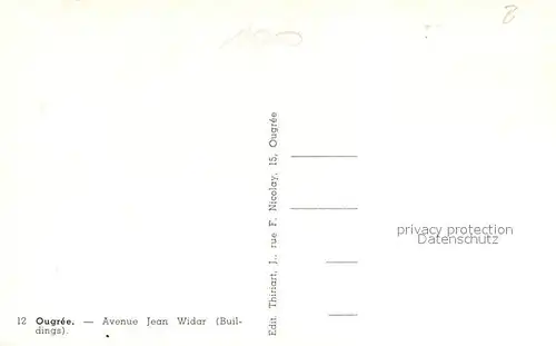 AK / Ansichtskarte Ougree Avenue Jean Widar Buildings Ougree