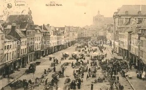 AK / Ansichtskarte Leuven De Oude markt Leuven