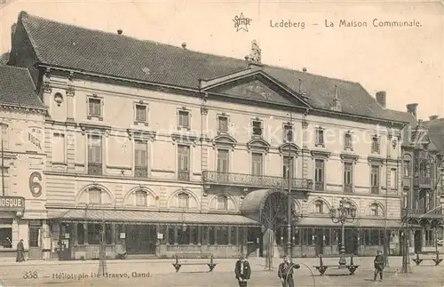 AK / Ansichtskarte Ledeberg La Maison Communale Ledeberg