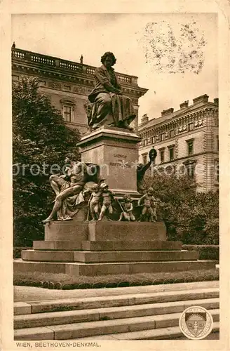 AK / Ansichtskarte Beethoven Denkmal Wien  