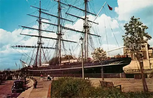 AK / Ansichtskarte Segelschiffe Cutty Sark Greenwich  