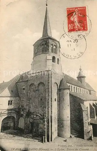 AK / Ansichtskarte Evaux les Bains Eglise Entree du Convent Evaux les Bains