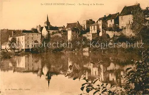AK / Ansichtskarte La_Celle Dunoise Le Bourg la Riviere La_Celle Dunoise