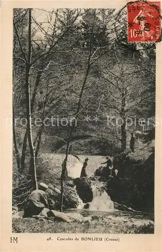 AK / Ansichtskarte Creuse_Departement Cascades de Bonlieu 