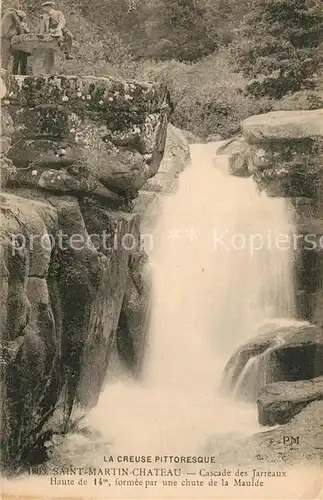 AK / Ansichtskarte Saint Martin Chateau Cascade des Jarreaus Saint Martin Chateau