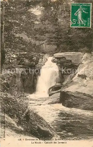 AK / Ansichtskarte Saint Martin Chateau La Maude Cascade des Jarreaux Saint Martin Chateau