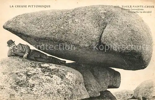 AK / Ansichtskarte Toulx Sainte Croix Pierre jaumatres Toulx Sainte Croix