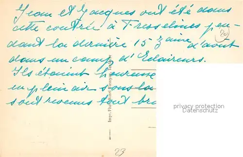 AK / Ansichtskarte Fresselines Vue sur la Creuse Fresselines