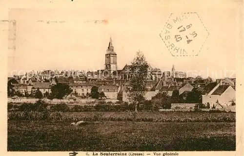 AK / Ansichtskarte La_Souterraine Panorama Kirche  La_Souterraine