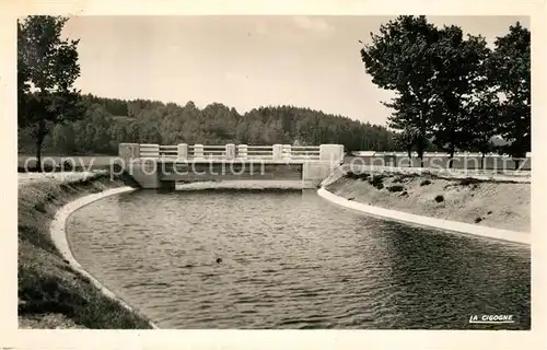 AK / Ansichtskarte Faux la Montagne Le canal d amenee Usine Hydroelectrique Faux la Montagne