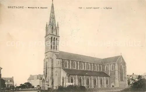 AK / Ansichtskarte Saint Quay_Plelo Eglise Saint Quay_Plelo