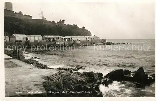 AK / Ansichtskarte Saint Brieuc_Cotes d_Armor Plangeoir de l Anse aux moines Saint Brieuc_Cotes d