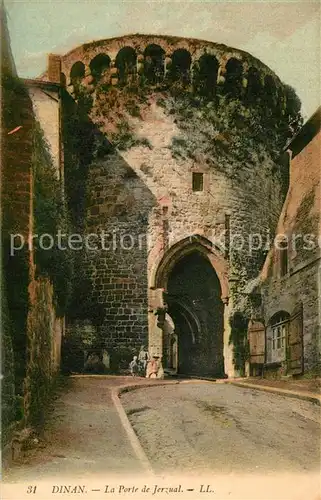 AK / Ansichtskarte Dinan La Porte de Jerzual Dinan