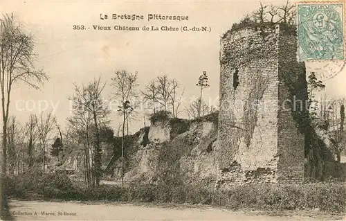 AK / Ansichtskarte La_Cheze Vieux Chateau La_Cheze