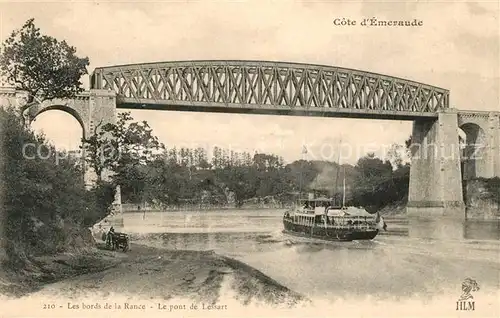 AK / Ansichtskarte Cote_d_Emeraude Les bords de a Rance Pont d Lessart Cote_d_Emeraude