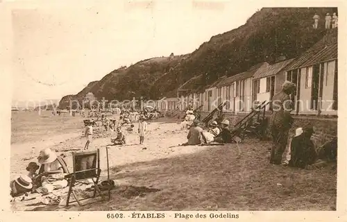 AK / Ansichtskarte Etables sur Mer_Cotes d_Armor Plage des Godelins Etables sur Mer_Cotes d