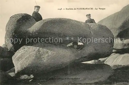 AK / Ansichtskarte Ploumanach Rochers la Vasque Ploumanach